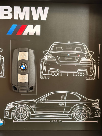 Rahmen mit Zierschlüssel BMW M3 E92