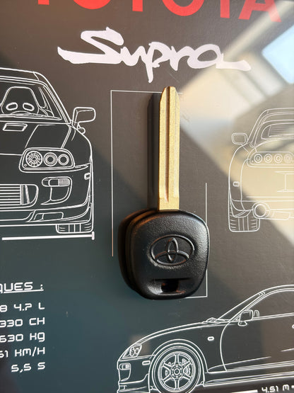 Cadre avec clé décorative de Toyota Supra