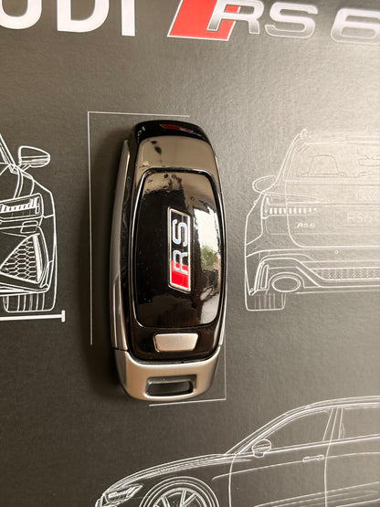 Cadre avec clé décorative de Audi RS6 C8
