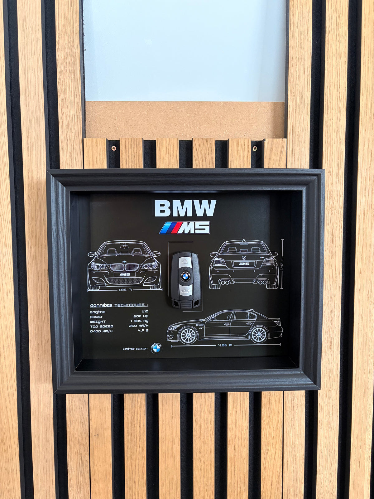 Rahmen mit Zierschlüssel BMW M3 E92