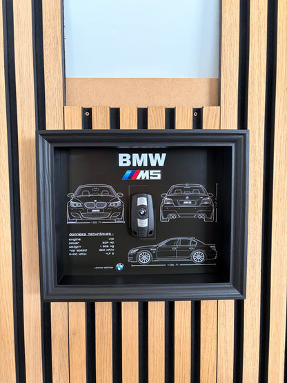 Rahmen mit Zierschlüssel BMW M3 E92