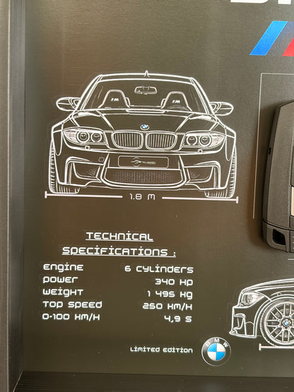 Rahmen mit Zierschlüssel BMW M3 E92