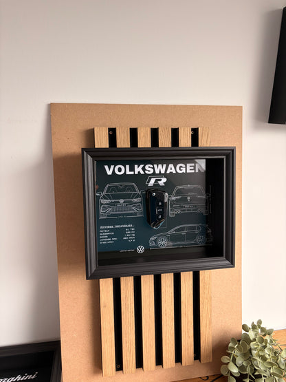 Cadre avec clé décorative de Golf 8R