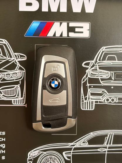 Rahmen mit Zierschlüssel BMW M3 E92