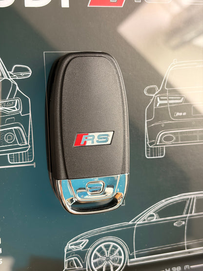 Rahmen mit Audi RS6 C7 Dekoschlüssel